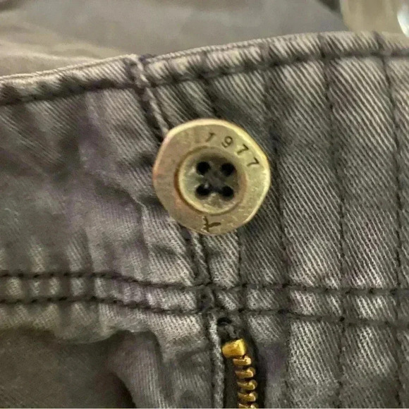 🎈American Eagle Longboard washed black men’s Cargo shorts pants size 30 - Picture 5 of 7